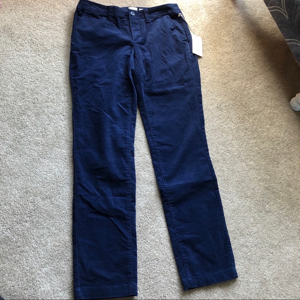 3/$12 NWT A New Day Navy Blue Slim Corduroy Pants